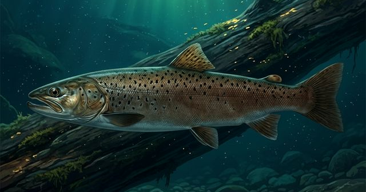 Mladica (Hucho hucho) u brzoj dunavskoj pritoci